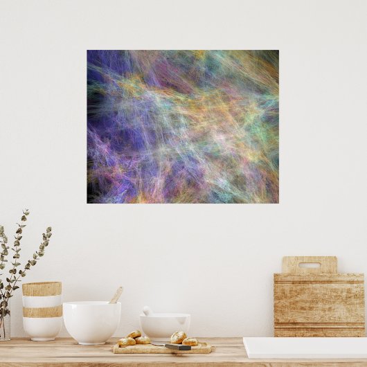 Poster Brume pourpre (Cuisine)