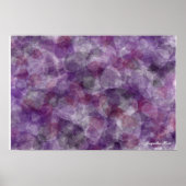 Poster Brume pourpre (Devant)