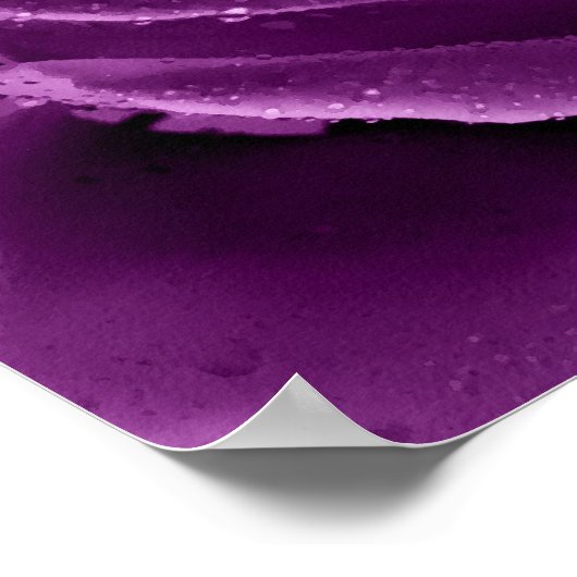 Poster Brume pourpre (Coin)