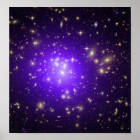 Brume pourpre dans l'espace NASA
