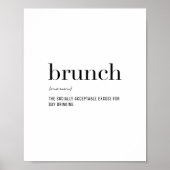 Poster Brunch de définition (Devant)