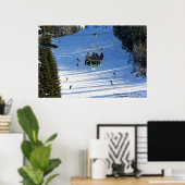 Poster Brundage Station de ski, McCall, Idaho (Bureau à domicile)