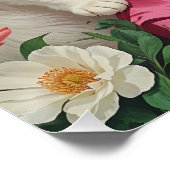 Poster Brunette Pin Up avec une jolie affiche de c (Coin)