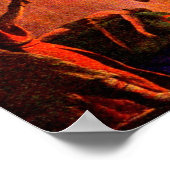 Poster Brunhilde Weeps à Sigfried's Funeral Pyre (Coin)