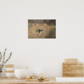 Poster Bruno Liljefors - Chasse aux oiseaux chats (Cuisine)
