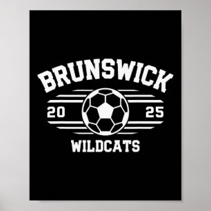Poster Brunswick Wildcats Football Byll 2025
