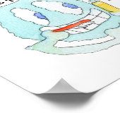 Poster Brush Your Teeth, Little Monsters! (Coin)