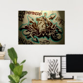 Poster Brutal Muse "PH0T0NZ3R0" (Bureau à domicile)