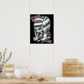 Poster Brutes en bottes™/Bas rockeux™/Perruque (Cuisine)