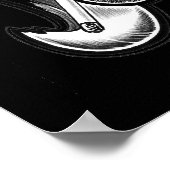 Poster Brutes en bottes™/Bas rockeux™/Perruque (Coin)