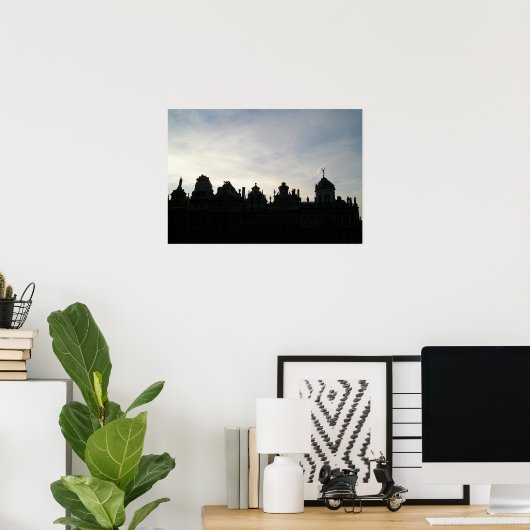 Poster Bruxelles (Bureau à domicile)