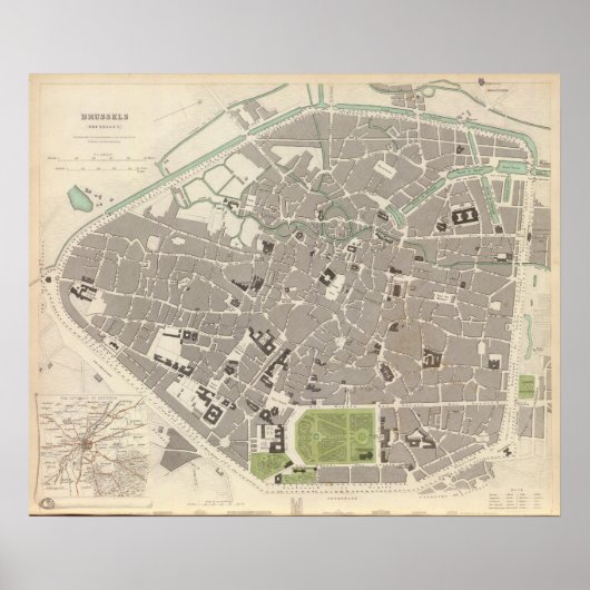 Poster Bruxelles (Devant)