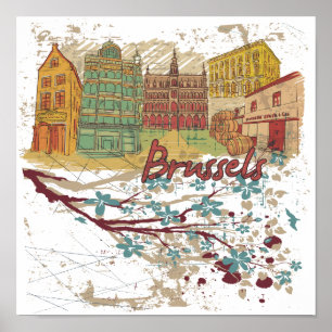Poster Bruxelles