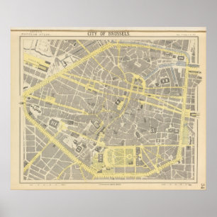 Poster Bruxelles