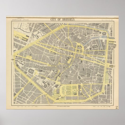 Poster Bruxelles (Devant)