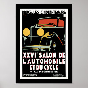 Poster Bruxelles Cinquantenaire