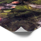 Poster Bruyère avec une brouette par Vincent van Gogh (Coin)