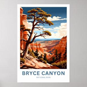 Poster Bryce Canyon National Park Travel Imprimer