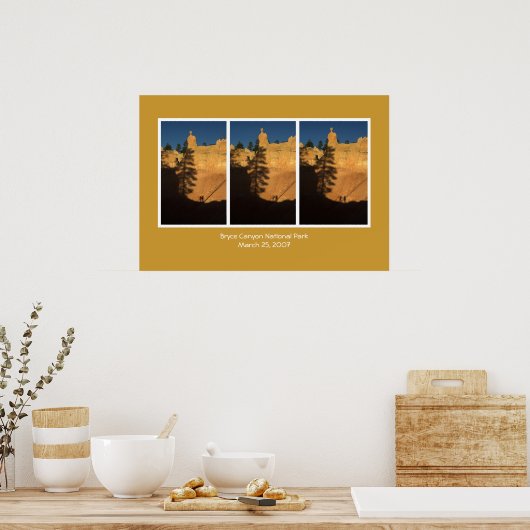 Poster Bryce Canyon Sunrise (Cuisine)