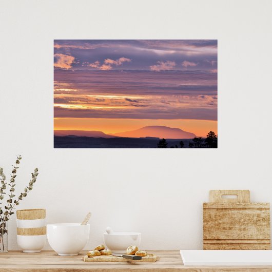 Poster Bryce Canyon Sunrise #1 (Cuisine)