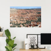 Poster Bryce Point à Bryce Canyon National Park (Bureau à domicile)