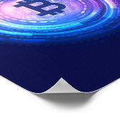 Poster BTC, Crypto, Bitcoin, Blockchain (Coin)