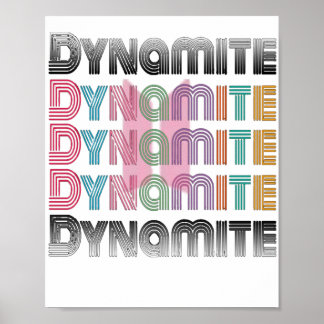 POSTER BTS DYNAMITE HOBI ( NOUVELLE CHANSON )