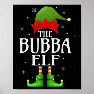 Poster Bubba Elf Xmas Correspondances Famille Groupe Noël