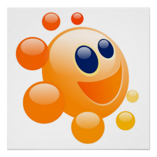 POSTER BUBBBLY SUN
