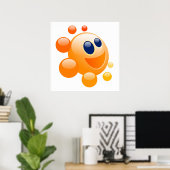 POSTER BUBBBLY SUN (Bureau à domicile)
