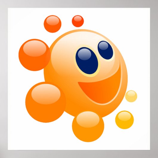 POSTER BUBBBLY SUN (Devant)