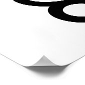 Poster Bubble de pensée, YourMessageHere (Coin)