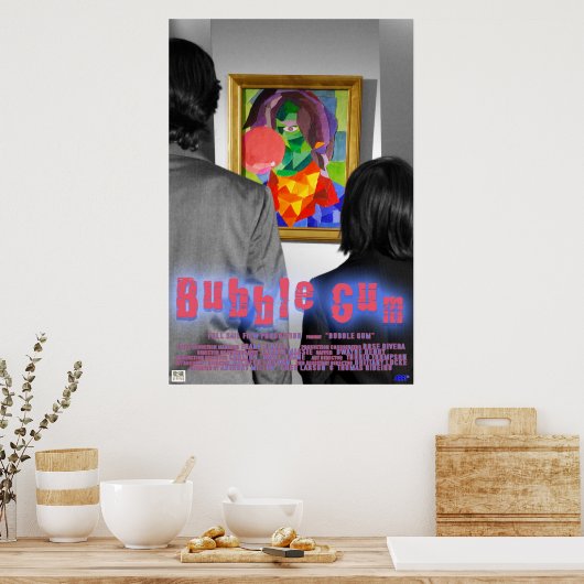 Poster Bubble Gum (Cuisine)