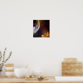 Poster Bubble Nebula (Cuisine)
