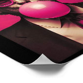 Poster Bubblegum rose (Coin)