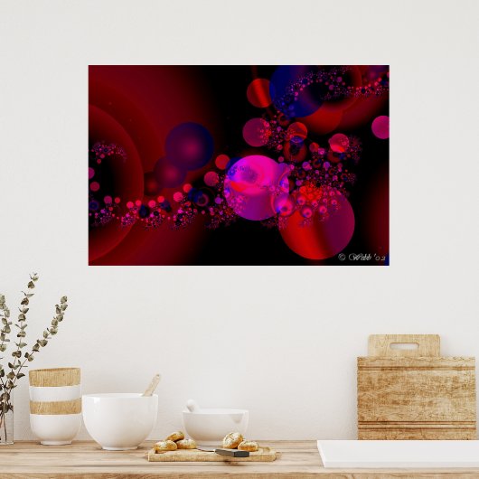 Poster Bubbleosity (Cuisine)