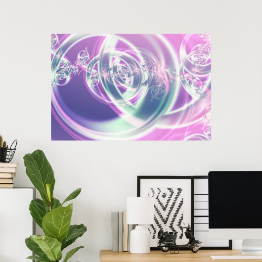 Poster Bubbles (Bureau à domicile)