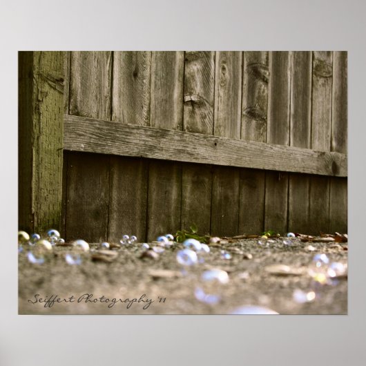 Poster Bubbles (Devant)