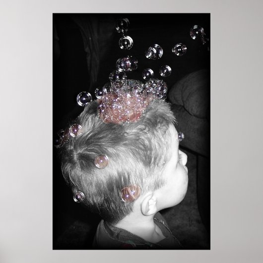 Poster Bubbles (Devant)