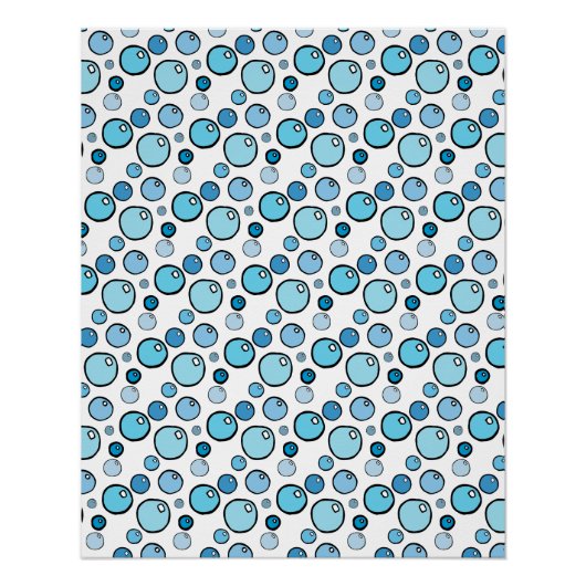 Poster Bubbles (Devant)