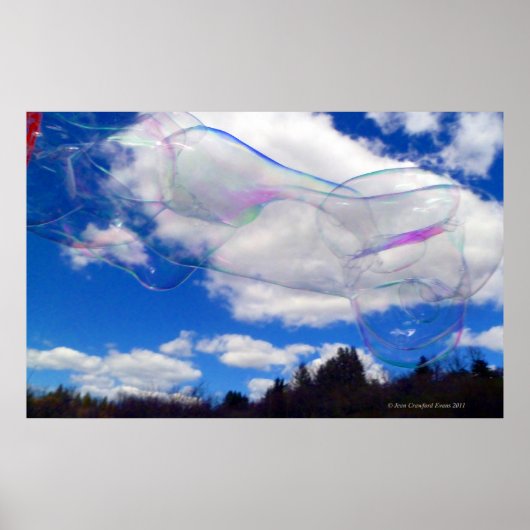 Poster Bubbles (Devant)