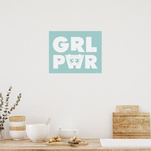 Poster Bubbles : Girl Power (Cuisine)