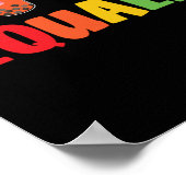 Poster Buble Boba Tea Equali-Tea LGBT Pride Arc-en-ciel (Coin)