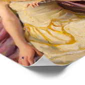 Poster Buble Gum Diva en robe jaune (Coin)