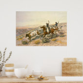 Poster Buccaros par Charles Marion Russell (Cuisine)