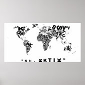Poster Buchstabenwelt (Devant)