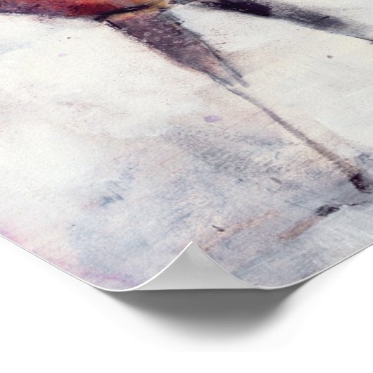 Poster Buck dans la neige 2000 (Coin)