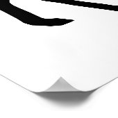 Poster Buck Silhouette (Coin)