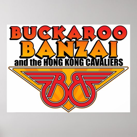 Poster Buckaroo Banzai Les Cavaliers de Hong Kong (Devant)