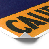 Poster Buckingham Vacaville Californie Bartletts Cowboy (Coin)